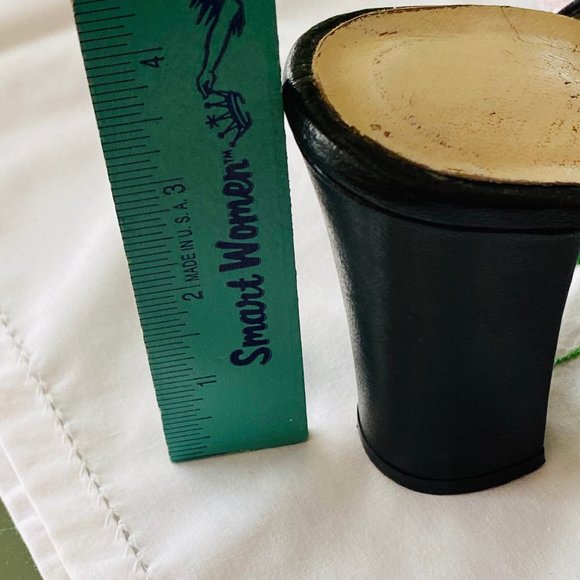 30 year old Vintage Varda Black Open Toe Strappy/Chunky Heels in Good Condtion - Picture 16 of 16